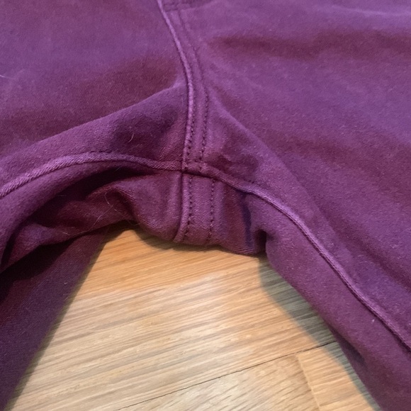 Old Navy Rockstar Mid-Rise Elastic Waist Skinny Jeggings Maroon Women’s 4R - Picture 8 of 15